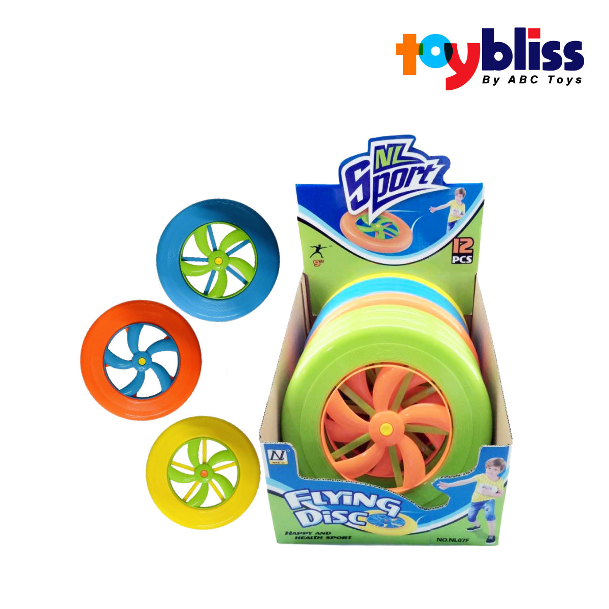 Toybliss - NAN LI Flying Disc Nl Sport (NL-07F), Age 3+