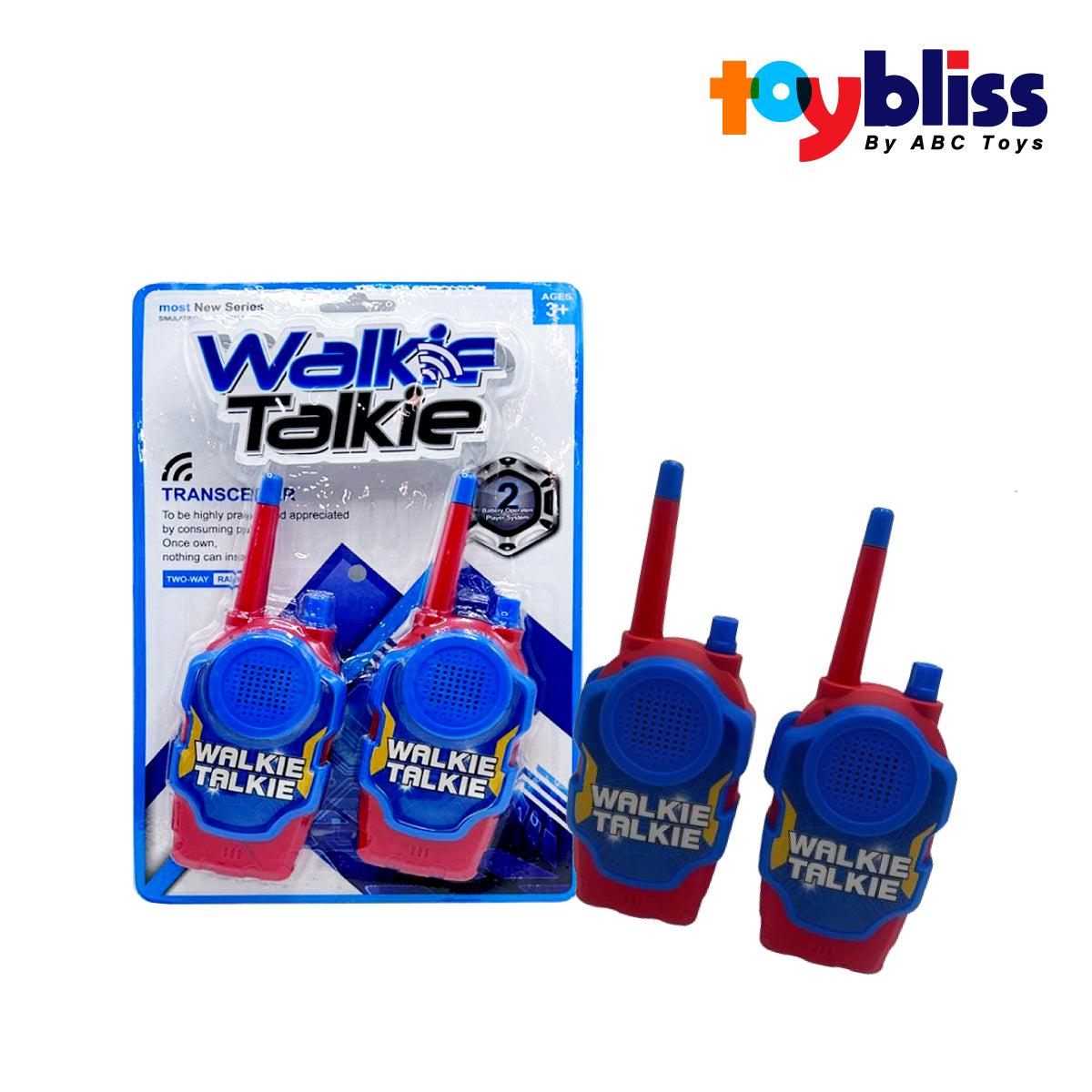 Toybliss - NEW Walkie Talkie (JC624), Age 3+