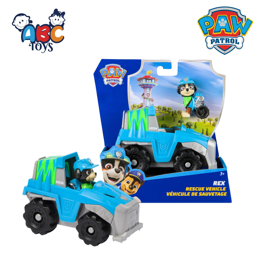 Paw Patrol 6071216 Spin Master Vehicle Rex, Age 3+