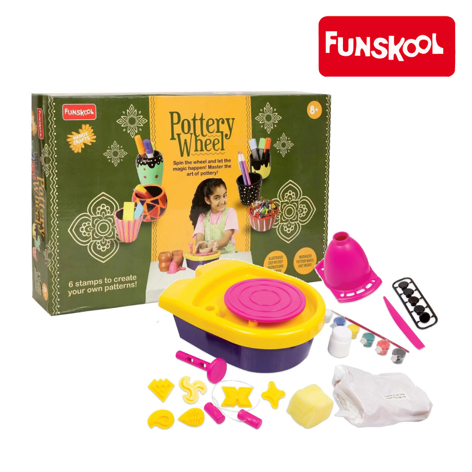 Funskool Pottery Wheels, Ages 8+ (Damaged Box)