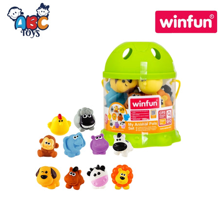 Winfun My Animal Pals Set-10Pcs 6M+ (Damage Box)
