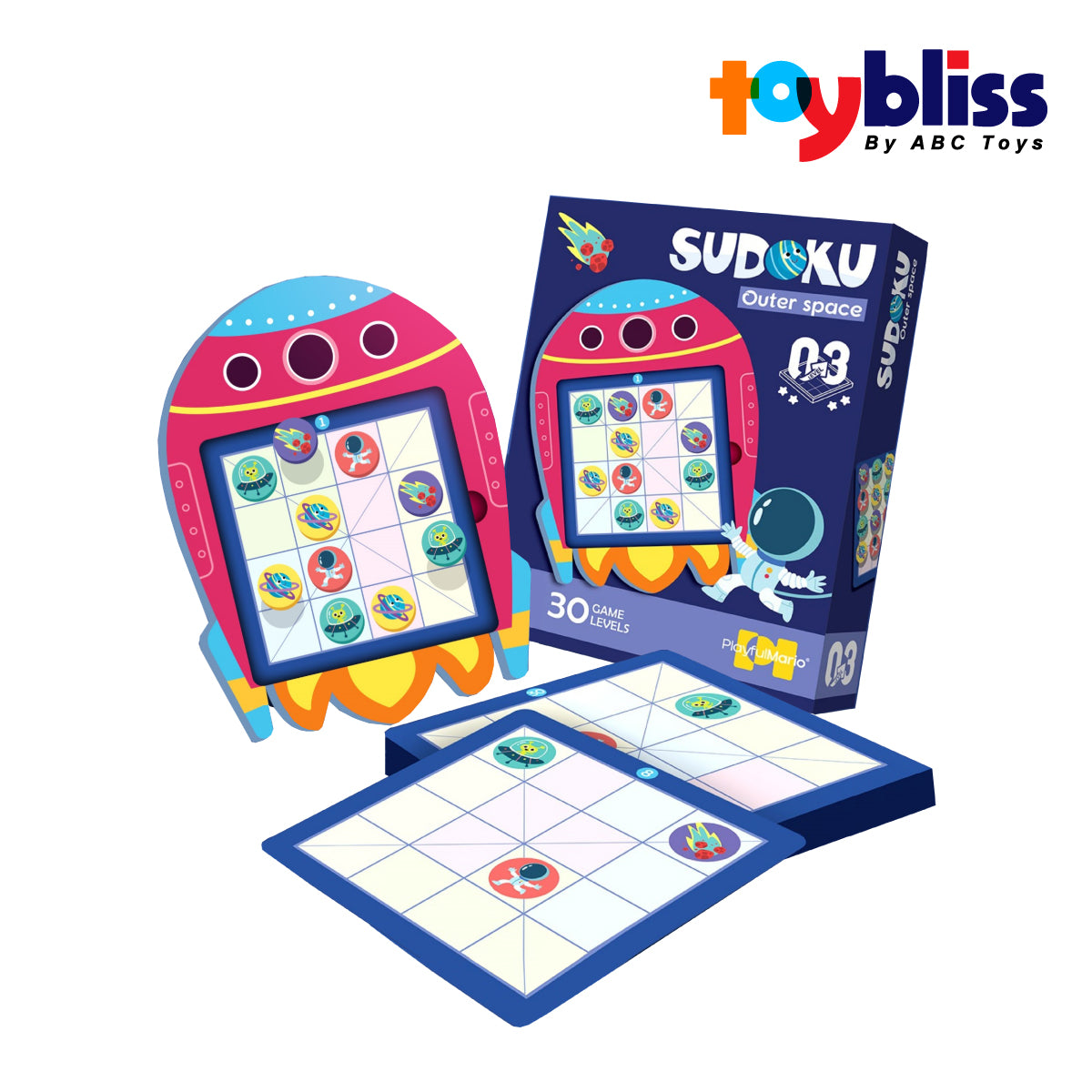 Toybliss PlayfulMario Lv-03 Sudoku Space (88791), Ages 5-7+
