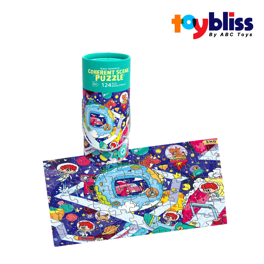Toybliss PlayfulMario Space 124 Pcs Puzzle (88916), Ages 3+