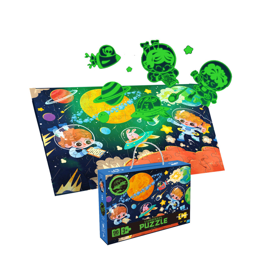 Toybliss PlayfulMario Luminous Puzzle 96pcs (88749), Ages 3+
