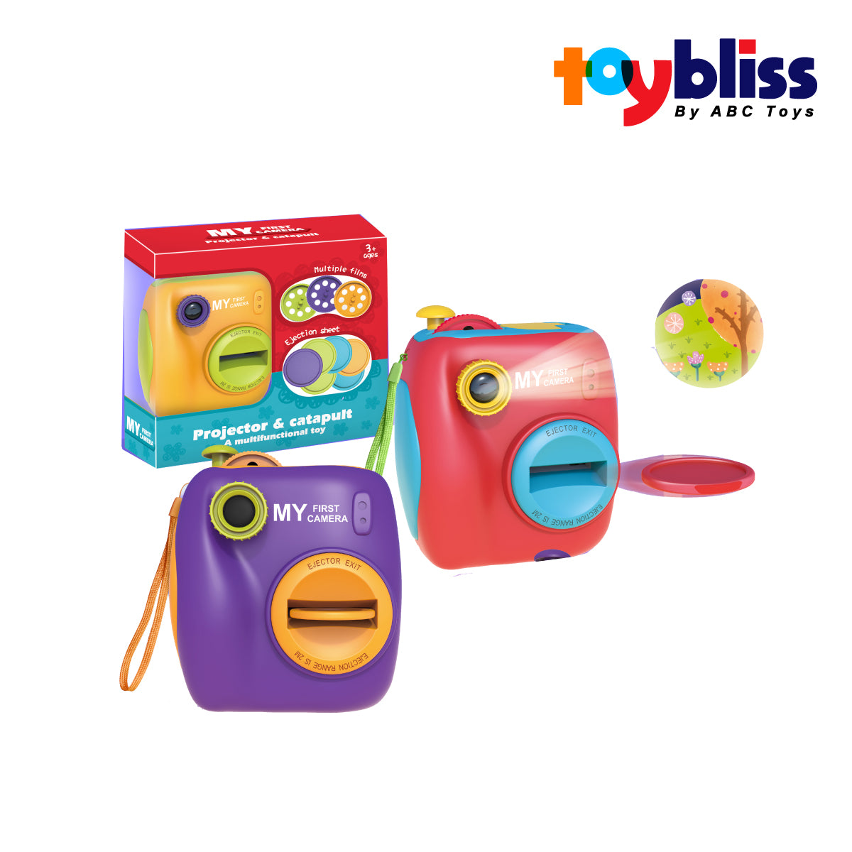 Toybliss My First Camera Projector & Catapult Toy (668-1), Ages 3+