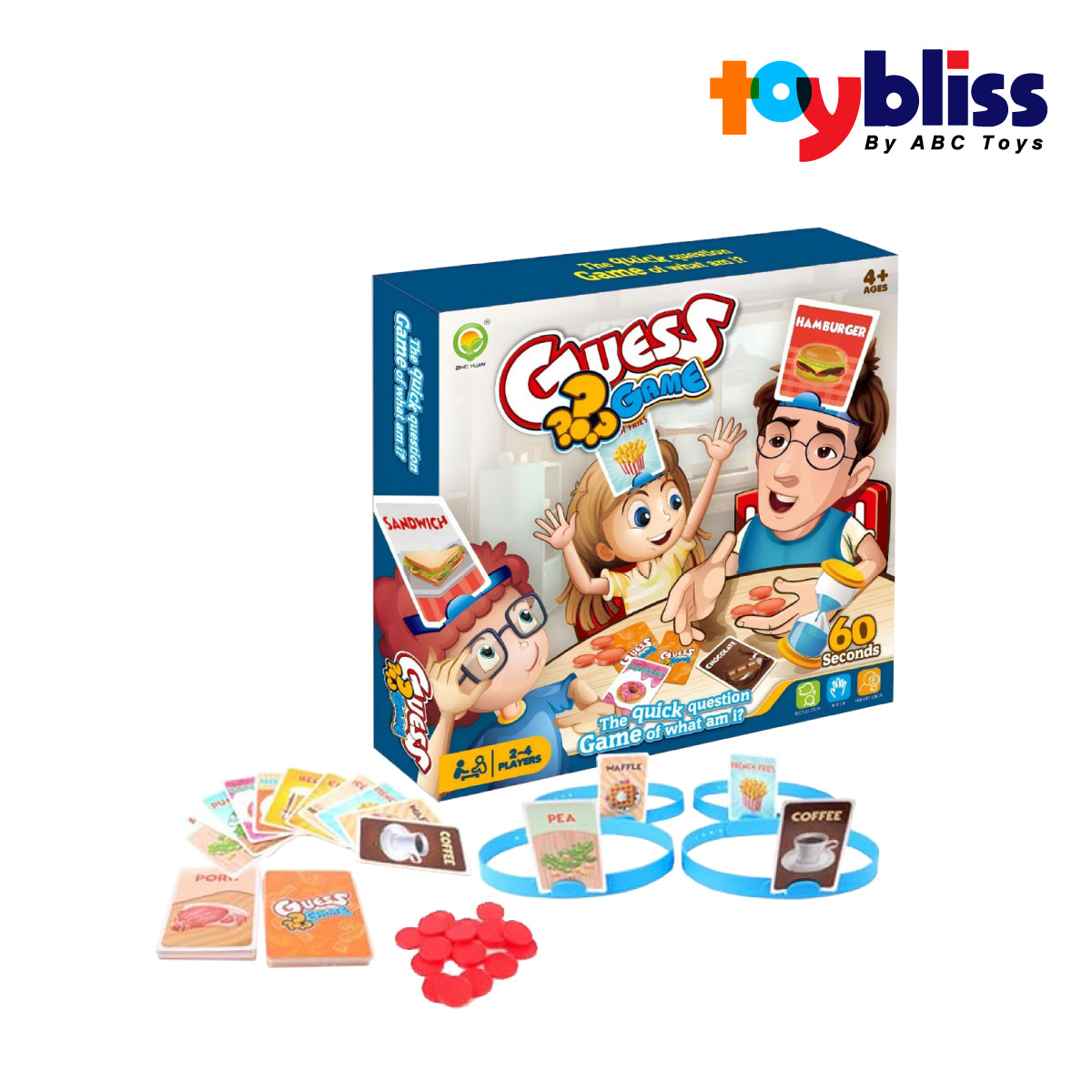 Toybliss QING YUAN 2-4PL Guess Game (1284-4), Age 4+