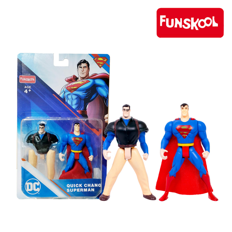 Funskool Quick Change Superman, Ages 4+