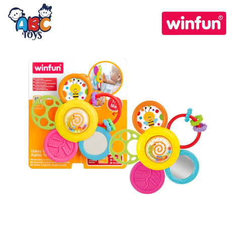 Winfun Spin Rattle N Teether 6M+ (Damage Box)