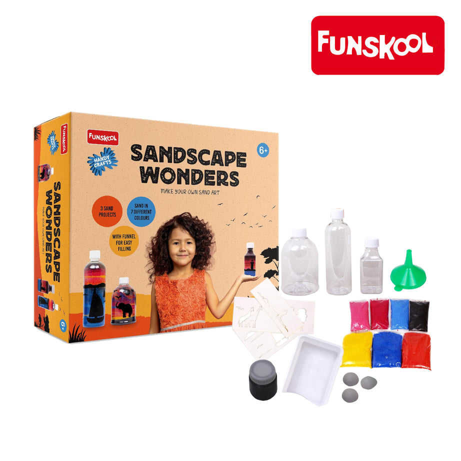 Funskool Handycrafts Sandscape Wonders, Ages 6+