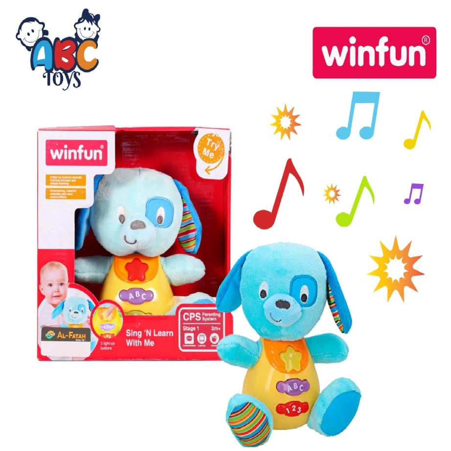 Winfun 000686 Blueberry Pup Sing N Learn (Damage Box)