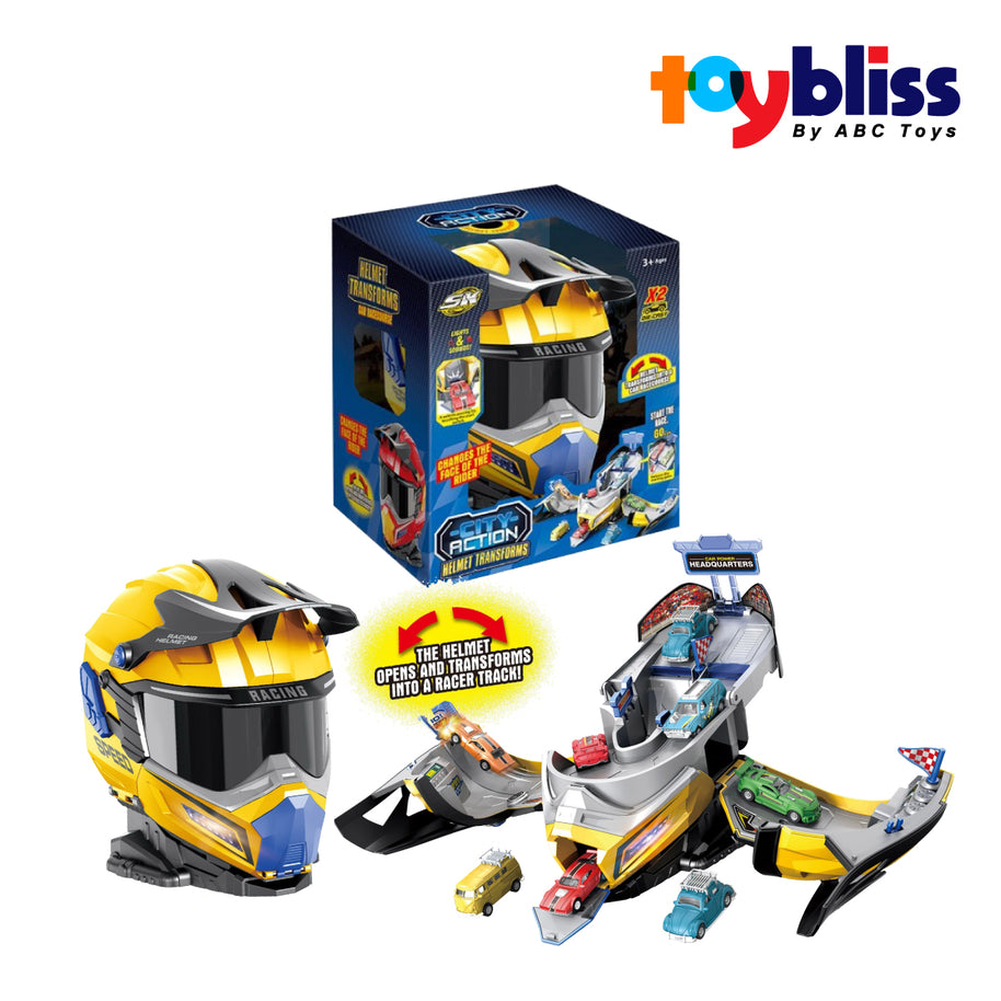 Toybliss SK SNAPKID Helmet Transforms (SK-637SB), Ages 3+
