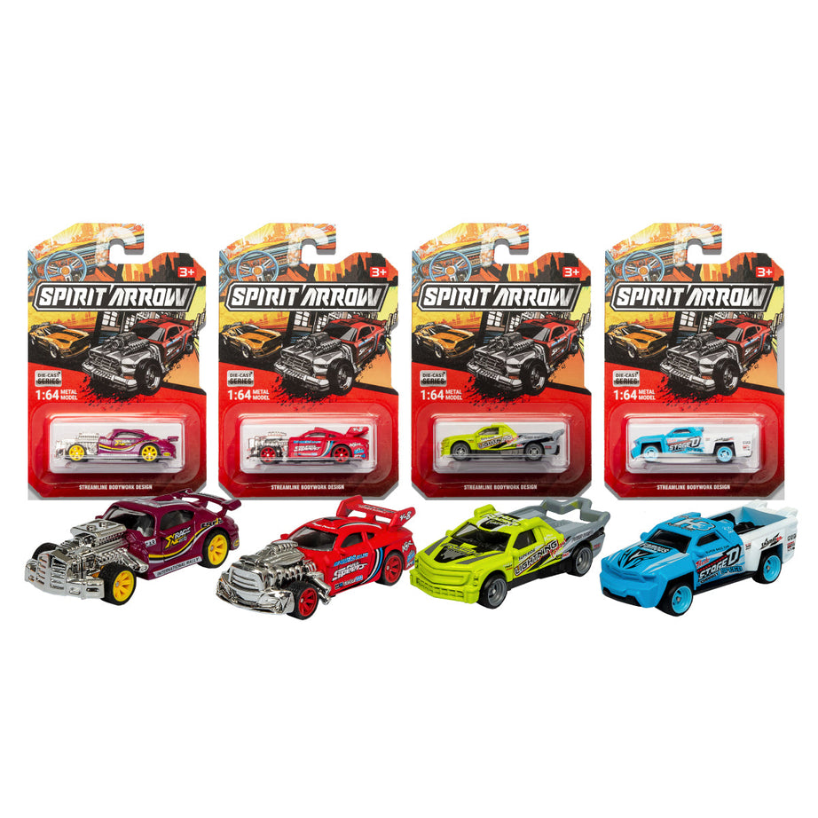 Toybliss SPIRIT ARROW 1:64 Die-Cast Car Series (006), Ages 3+