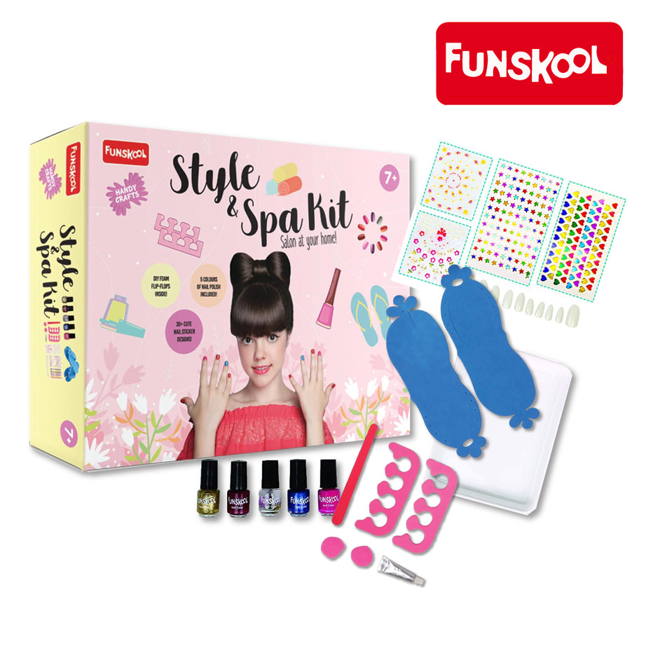 FUNSKOOL Style N Spa Handycrafts Style Kit, Ages 7+