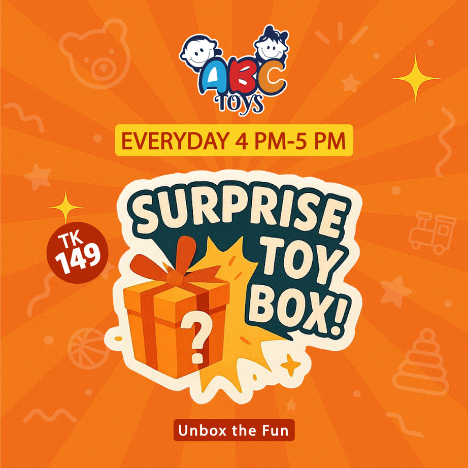 Surprise Toy Box | Be the first hand to grab the fun!
