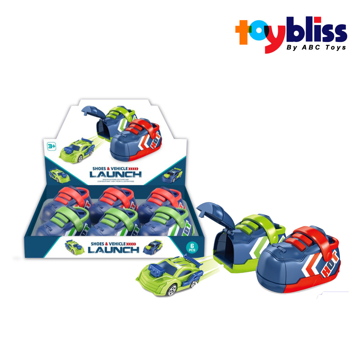 Toybliss - Shoes & Vehicle Launch (JY88036), Age 3+