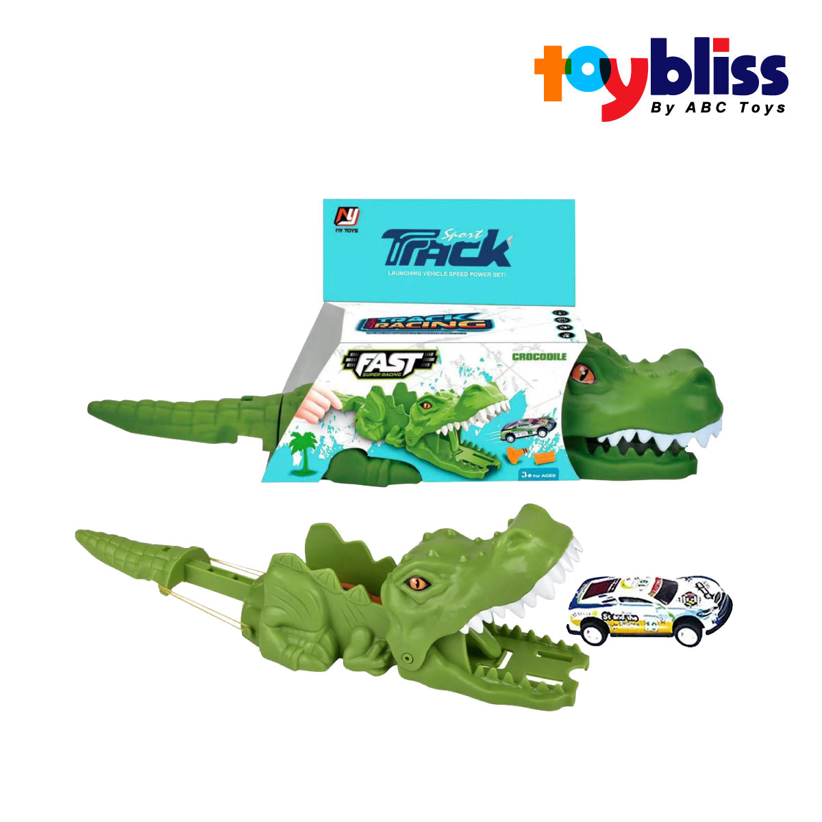 Toybliss Short Track Set Crocodile (NY13A), Age 3+