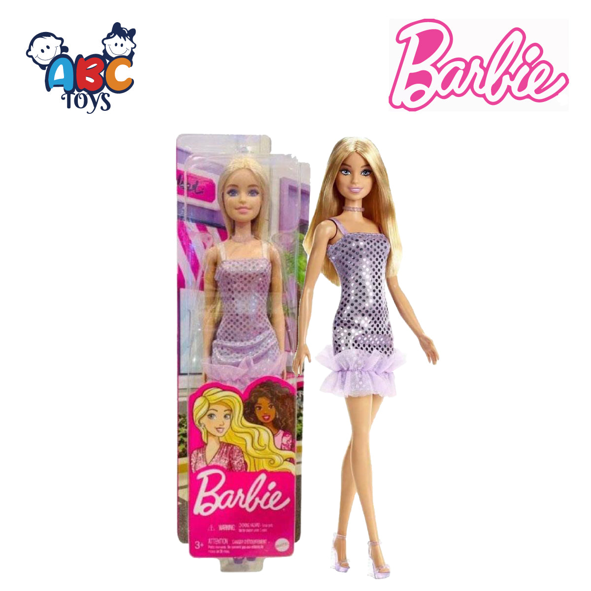 Barbie Glitz Blonde Fashion Doll T7580 Ages 3+