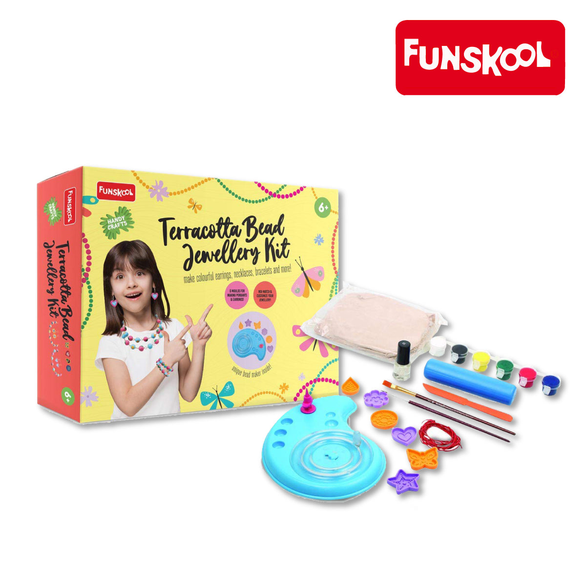 Funskool Terracotta Bead Jewelry