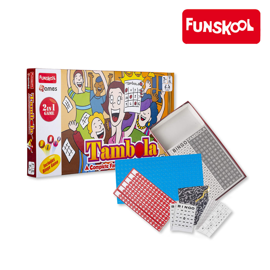 Funskool Tambola 2 In 1 Game, Ages 7+
