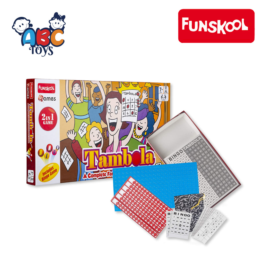 Funskool Thambola 2 in 1 Game, Age 7+