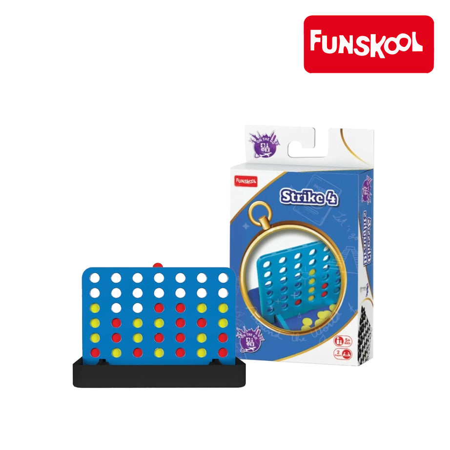 Funskool Travel Strike 4 Multicolor Board Game, Ages 5+