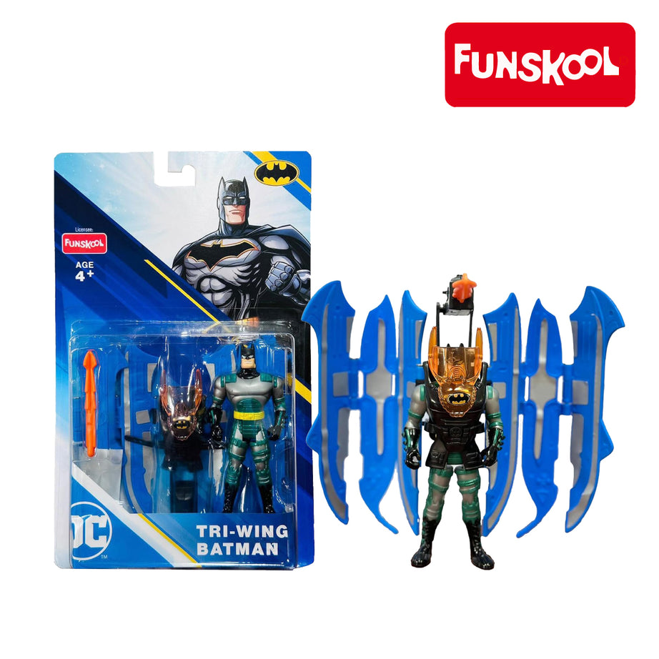 Funskool Tri Wing Batman Action Figure, Ages 4+
