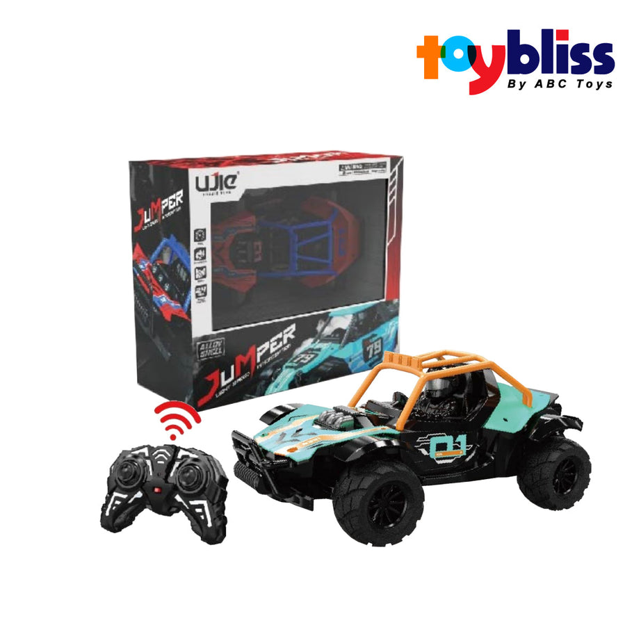 Toybliss UJIE 2.4GHz Alloy Shell Jumper Remote Control Car (UJ99-KD201), Age 3+