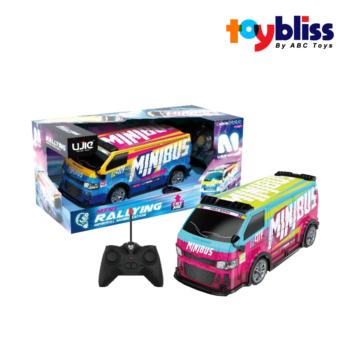 Toybliss UJIE 2.4 GHz Mini Remote Control Bus (UJ99-M01), Age 3+