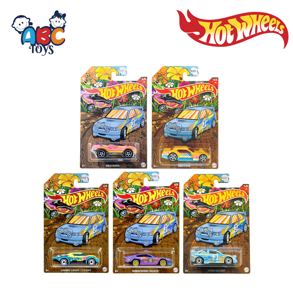 Hot Wheels V1405 1:64 Scale Die-Cast Toy Car Or Truck,Age 3+