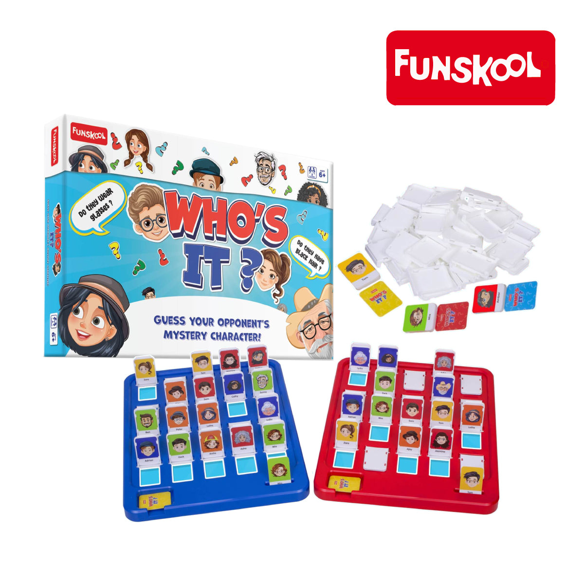 Funskool Who's It Board Game, Ages 6+
