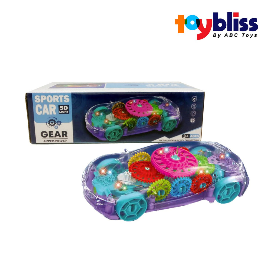Toybliss ZX Sports Gear Car with Light & Sounds (ZX178-1), Ages 3+