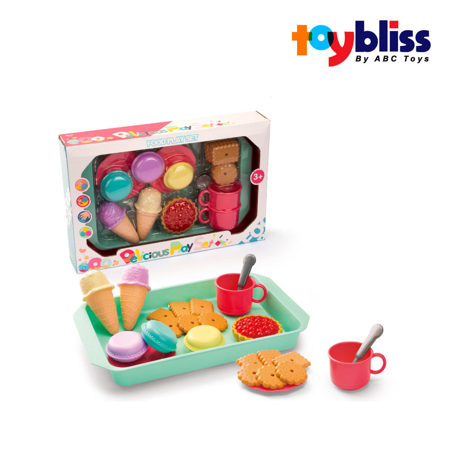 Toybliss DELICIOUS Ice Cream Food Playset (XG1-18C), Ages 3+