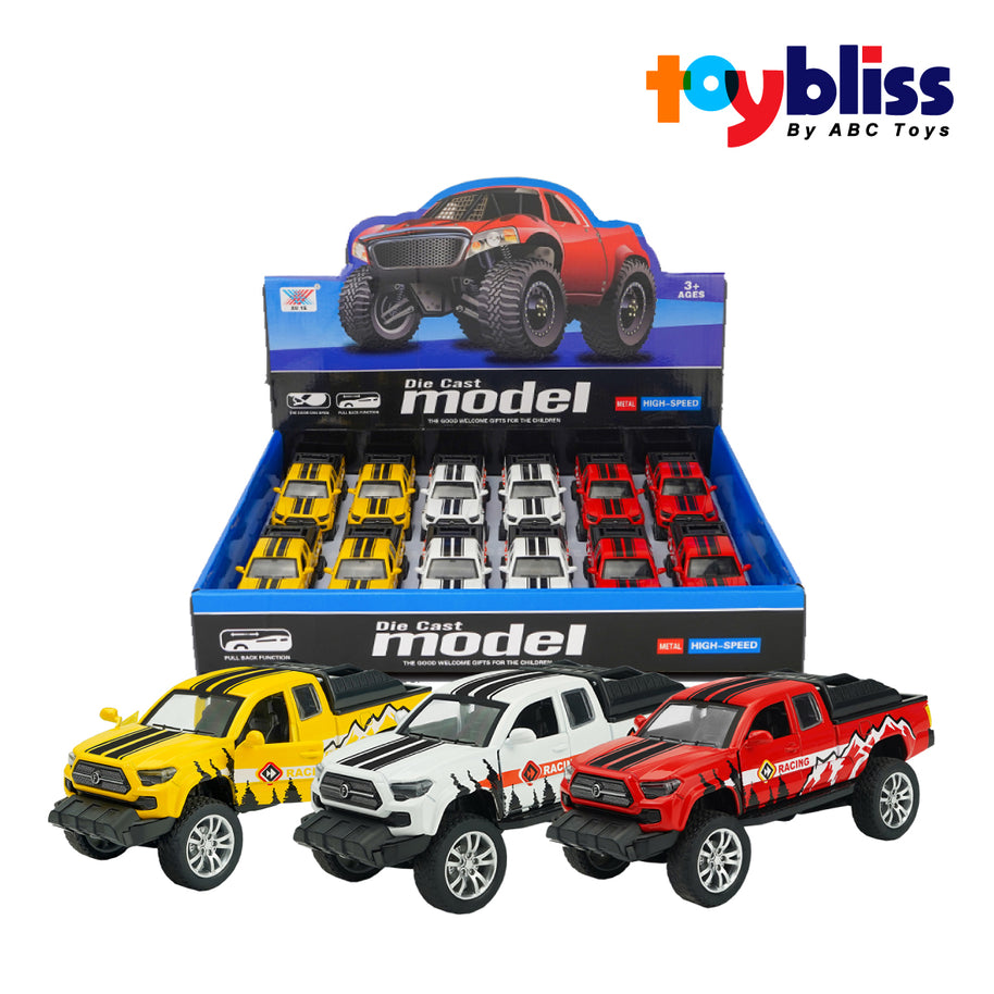 Toybliss XU YE 1:32 Die-Cast Pickup Truck Pull Back Car (K147A), Ages 3+