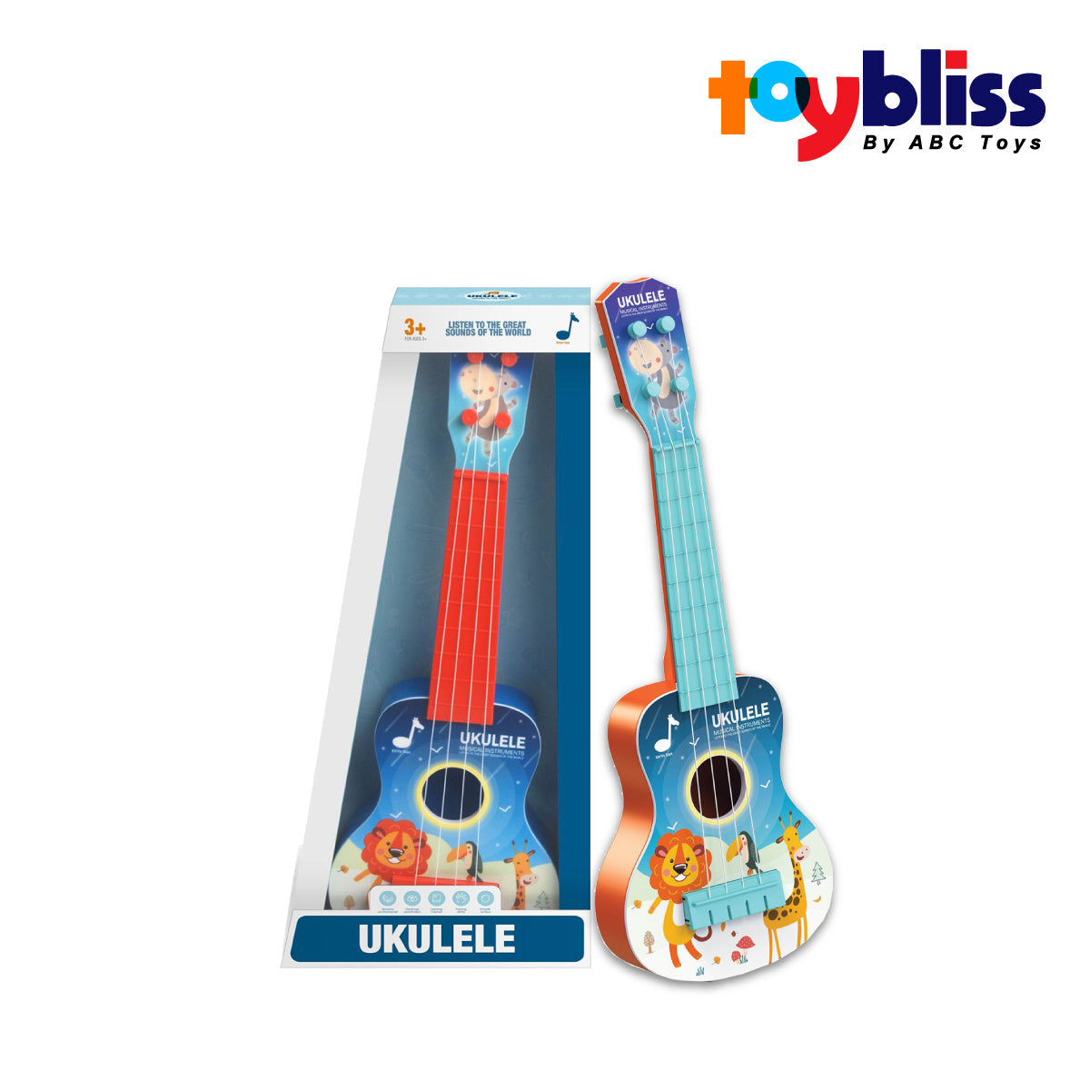 Toybliss - Xinya Mini Ukulele 3+ (6818E), Age 3+
