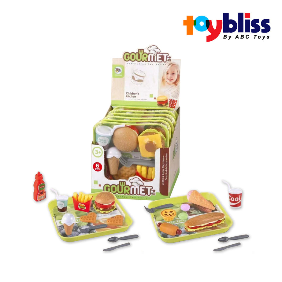 Toybliss YIHUALONG Gourmet Toy Set 6Pcs (3601), Age 3+