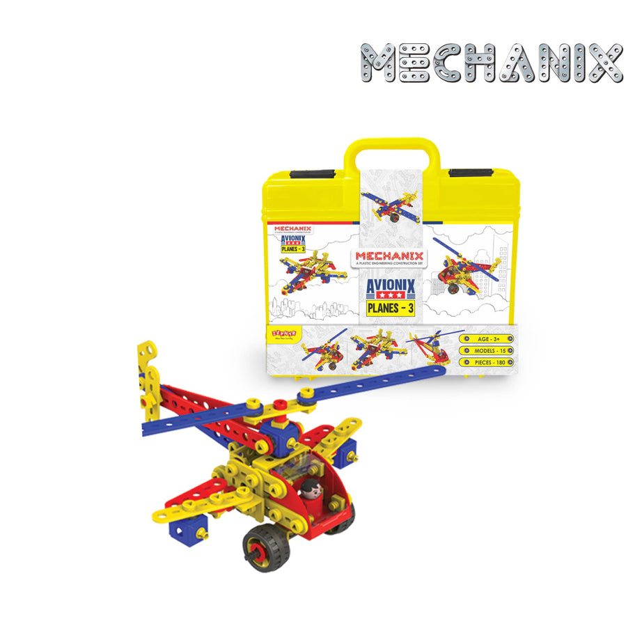 Zephyr 02009 Mechanix Plastic – Plane 3 (DAMAGED BOX)