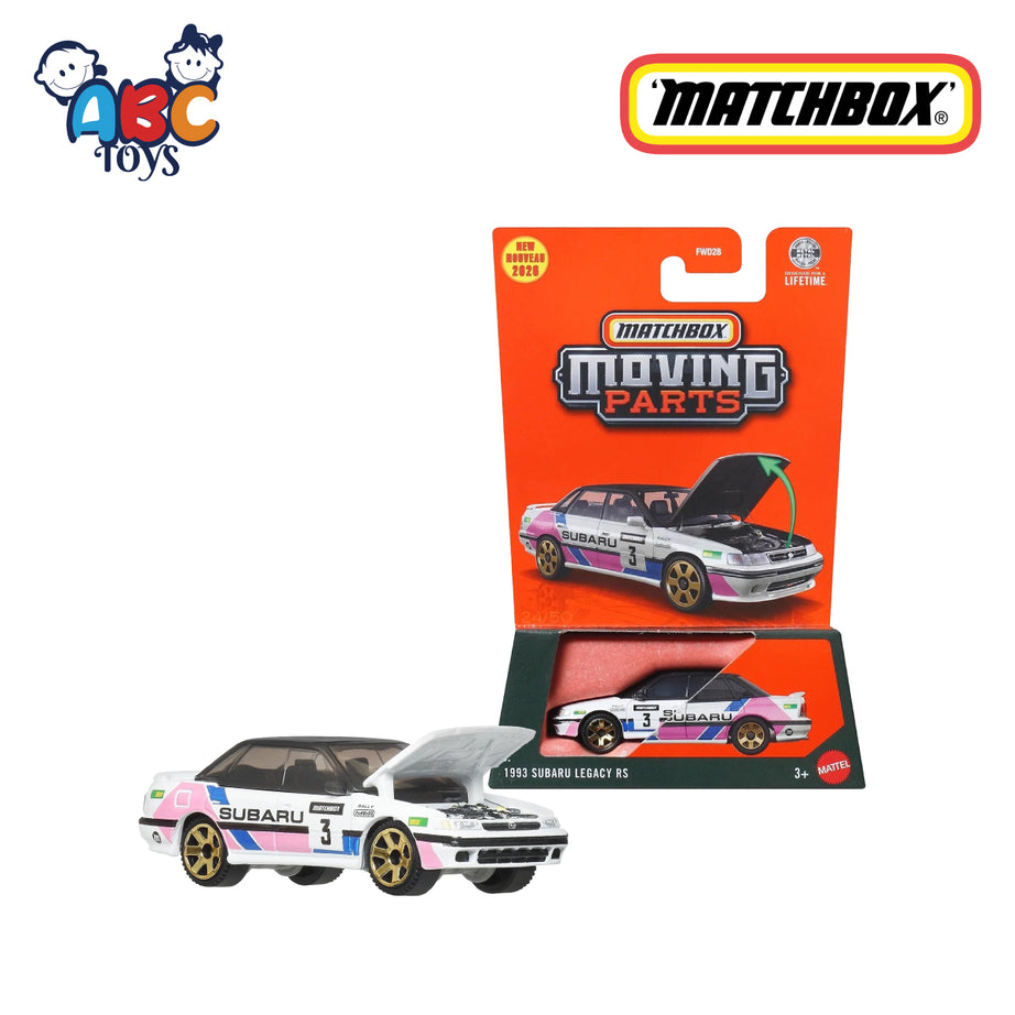 Matchbox FWD28 Basic Moving Parts Cars Asst JHV33, Age 3+