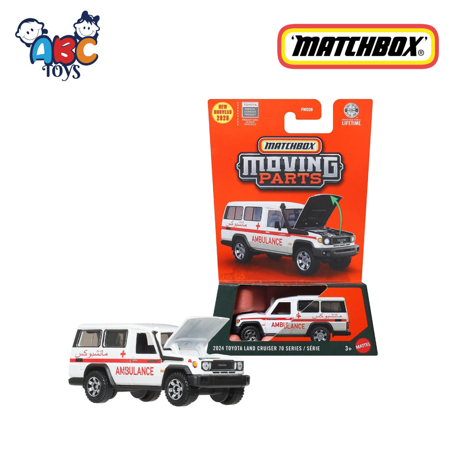 Matchbox FWD28 Basic Moving Parts Cars Asst JHV35, Age 3+