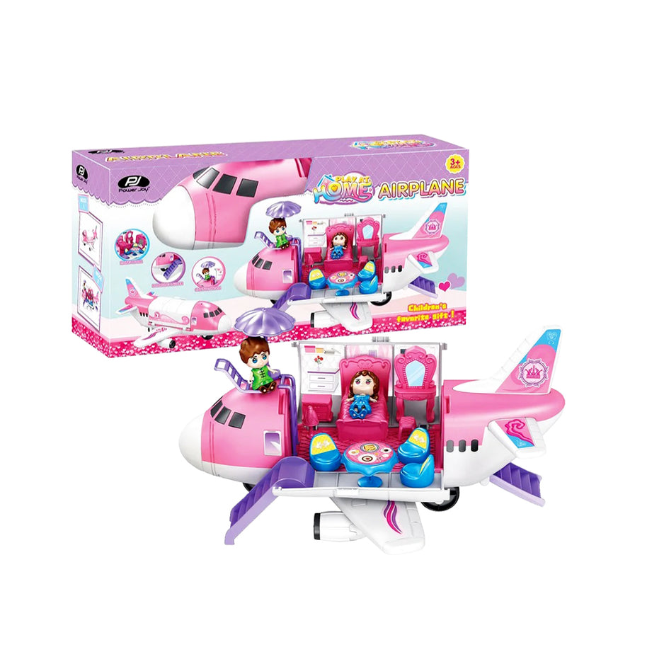 Toybliss Home Airplane Playset with Sound (T016-A), Ages 3+