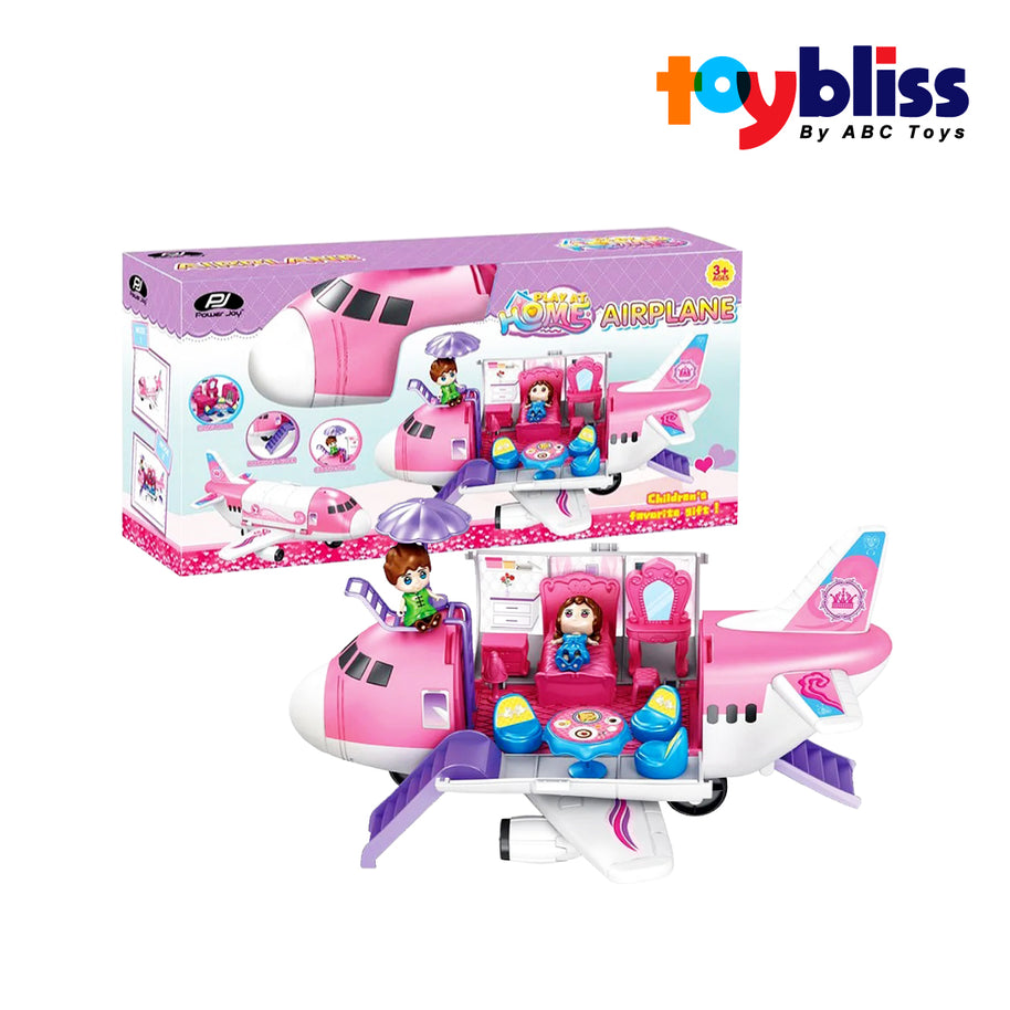 Toybliss Home Airplane Playset with Sound (T016-A), Ages 3+