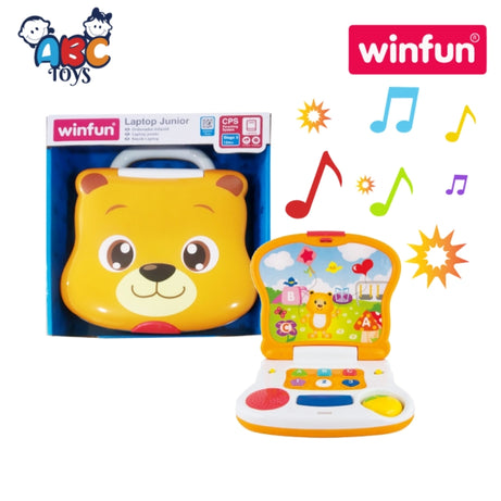 Winfun 008079 Laptop Junior - Bear (Damage Box)