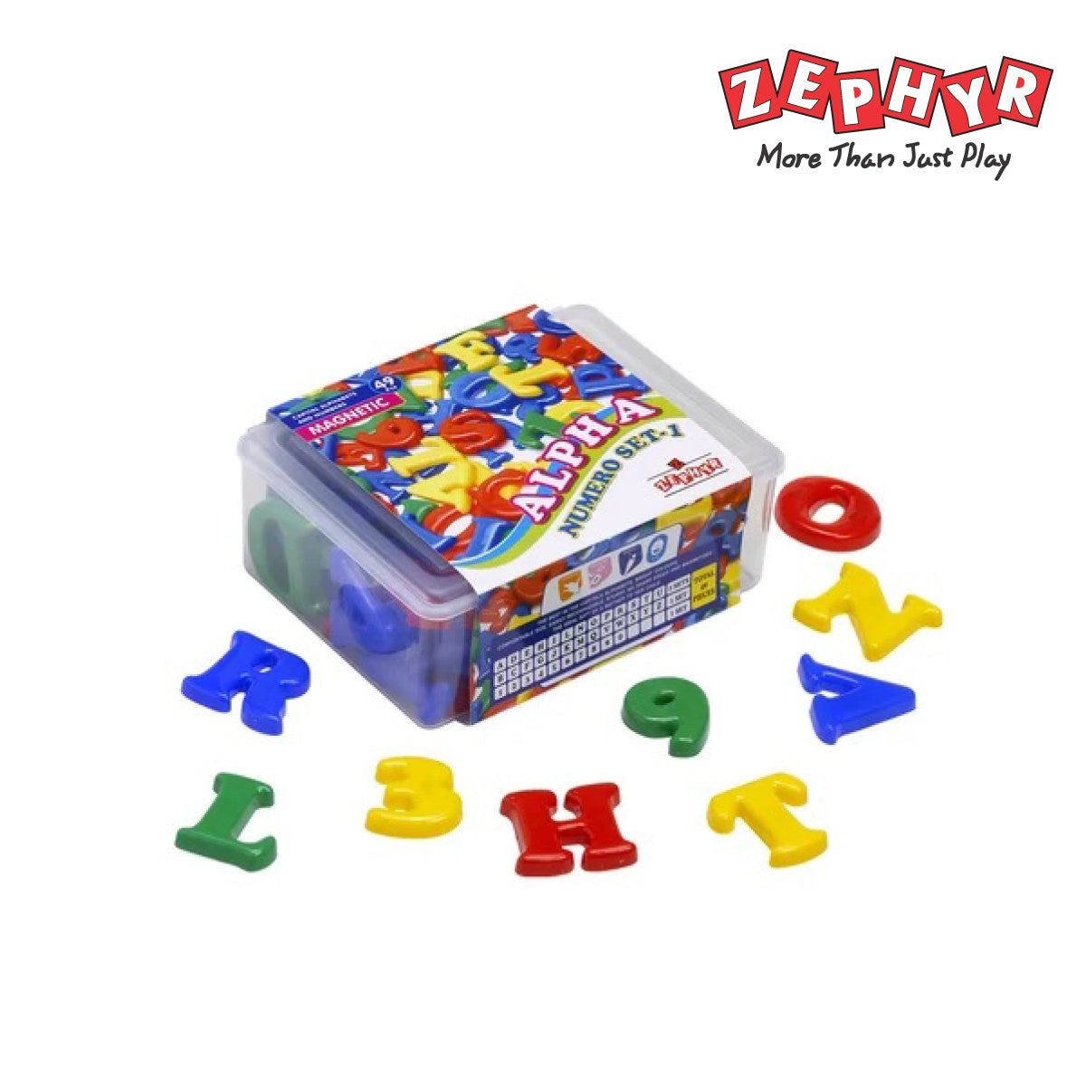 Zephyr 04008 Alpha Numero Jar Magnetic