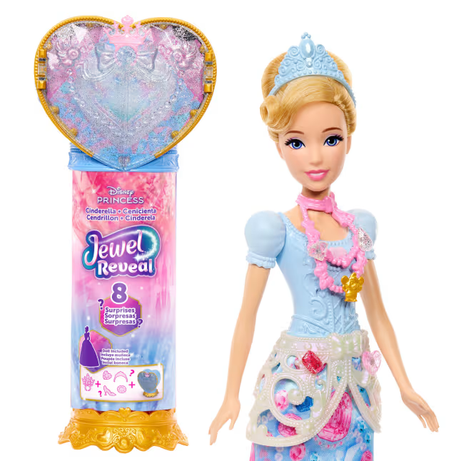 Dis-Princess Cinderella Jewel Reveal JHL48, Age - 3+