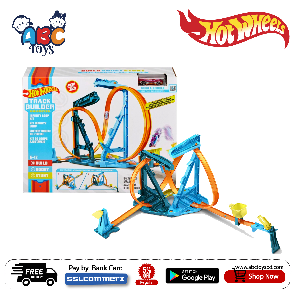 Kit de Loops Hot Wheels